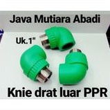 knee knie drat luar PPR 1''/32mm Elbow Rucika Green Tigris