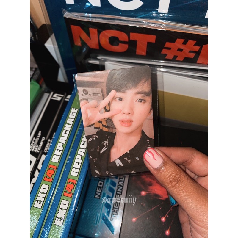 photocard jin bts (official)