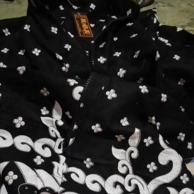 Tey-17 Batik Wanita Asj Sa Hrb026 Kenongo Kemeja Tosca Pendek