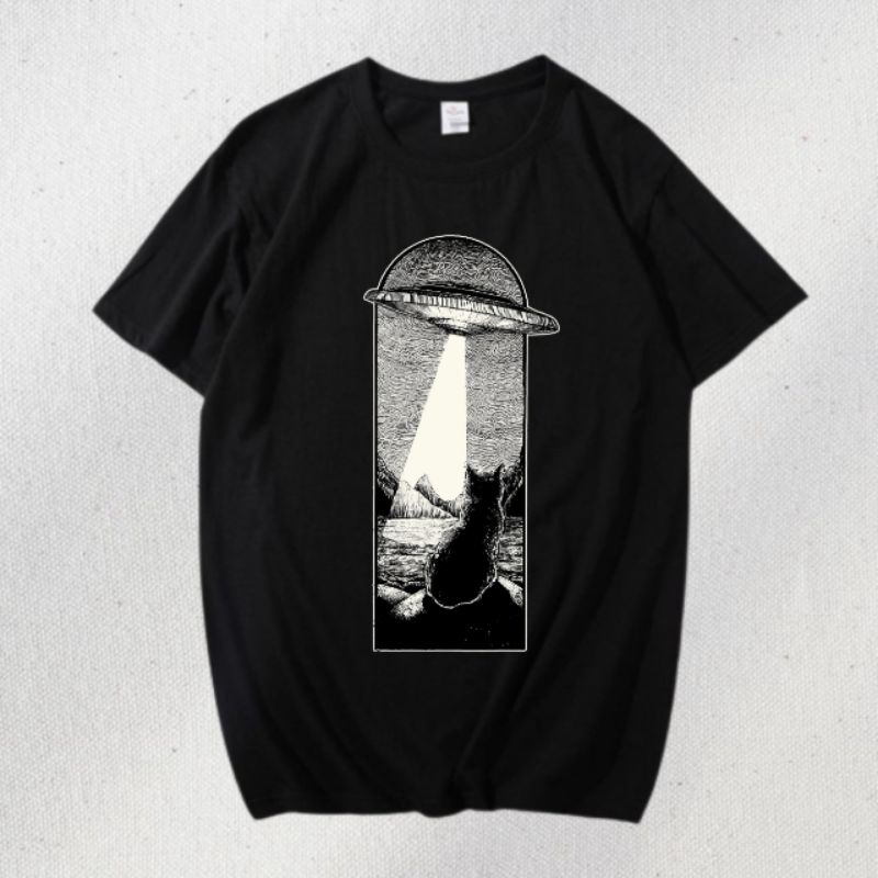 KAOS VINTAGE  CATS DESIGN AESTHETIC |T SHIRT BLACK DESIGN AESTHETIC | BAJU HITAM UNISEX