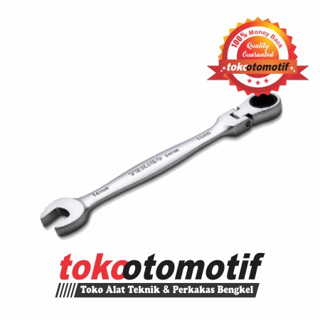 Kunci Ring Pas Ratchet Flexible TEKIRO 13 mm ( Original ) Perkakas Tukang