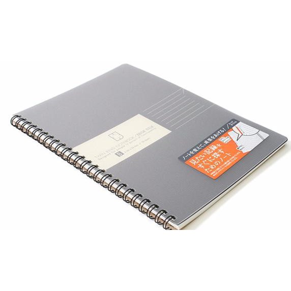 

Kokuyo Edge Title Twin Ring Notebook - A5 - Black