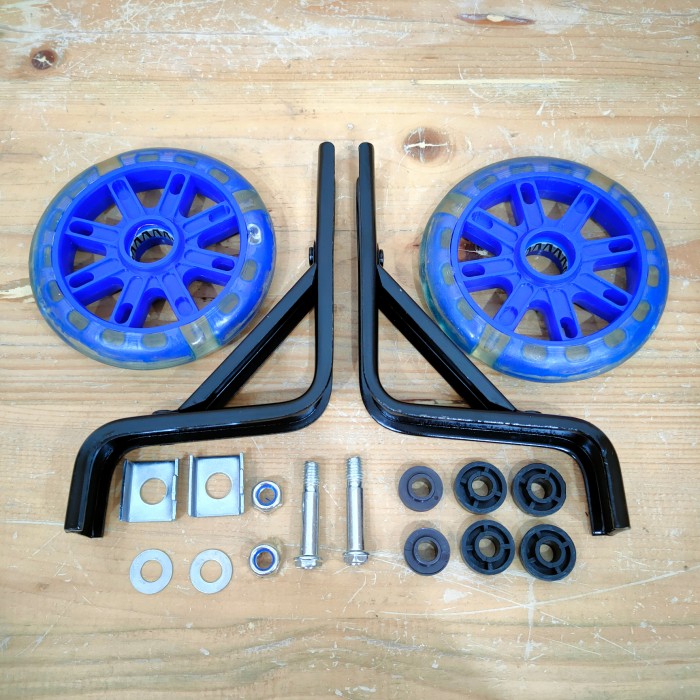 RODA SAMPING NYALA SEPEDA ANAK 16INCH / RODA BANTU - BIRU, 16 INCH