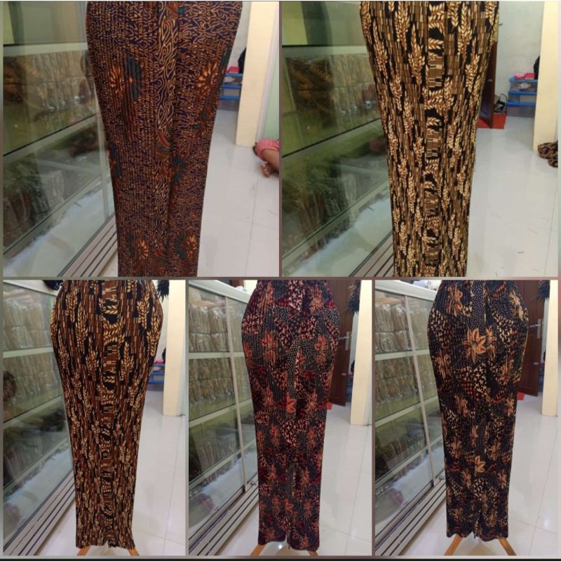 Rok wiru plisket tebal