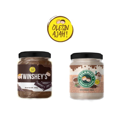 

Promo OlesinAjah Selai TwinsHey's 200Gr + Starmizu 200Gr