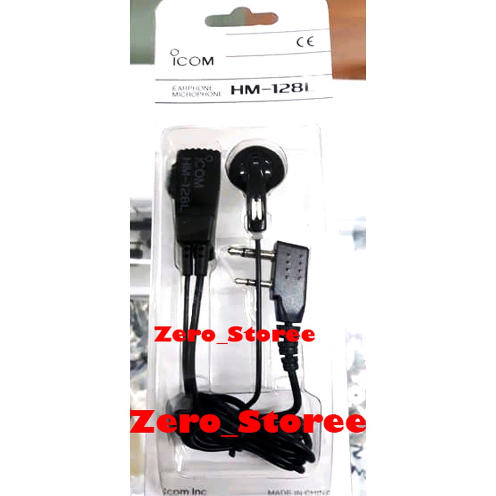 V88 U88 Earmic V86 V8 Handsfree V80 Headset ICOM HM128L HM128 HM-128L F3003 Earphone Microphone F4003 V88