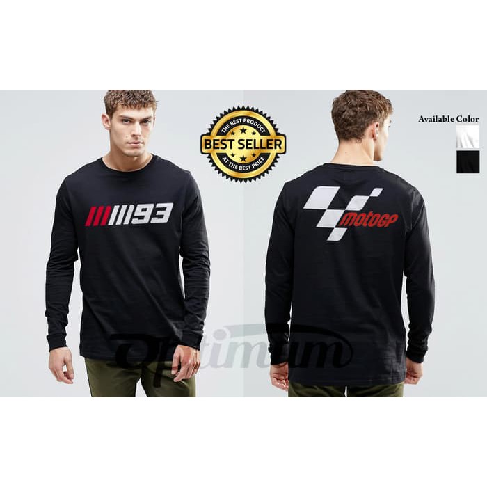 KAOS MARC MARQUEZ 93 MOTO GP LENGAN PANJANG