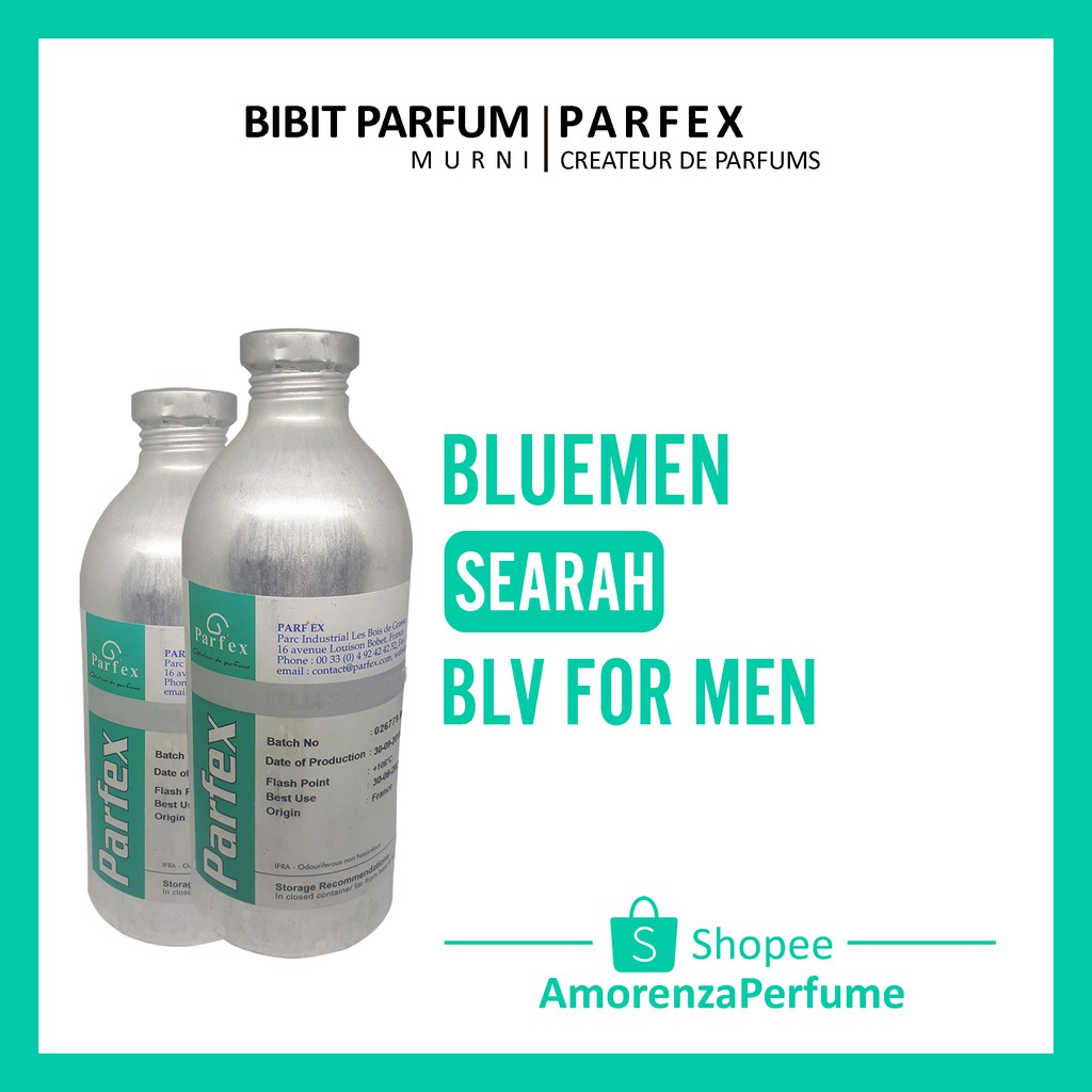 BLV FOR MEN BIBIT PARFUM PARFEX 1 LITTER ORIGINAL 100% TANPA CAMPURAN