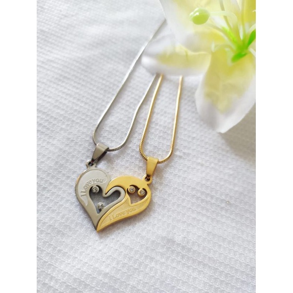 Kalung Couple Titanium Kalung Soulmate 7