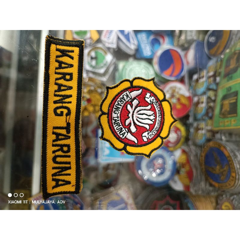 logo bordir karang taruna emblem karang taruna atribut karang taruna