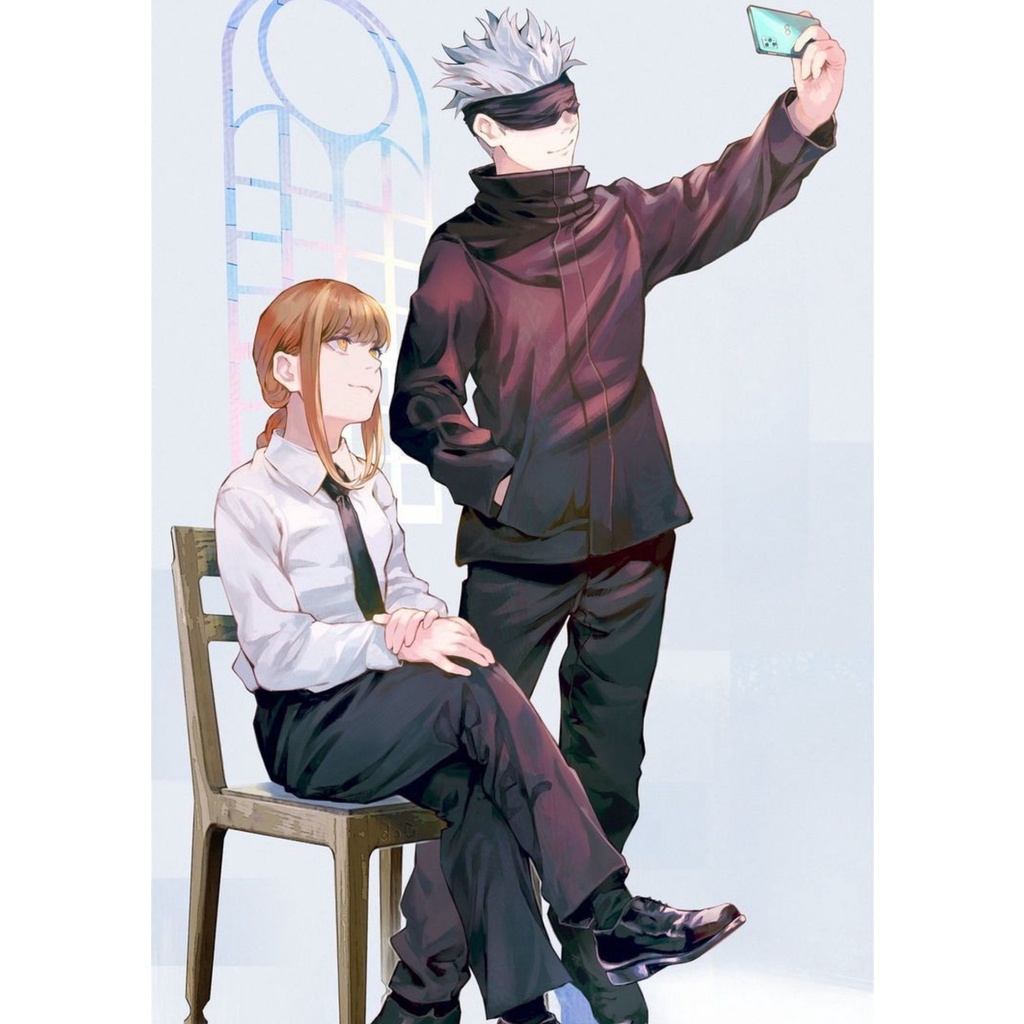 POSTER JUJUTSU KAISEN (12 Free 1) - POSTER ANIME - POSTER CUSTOM-JJKS 35