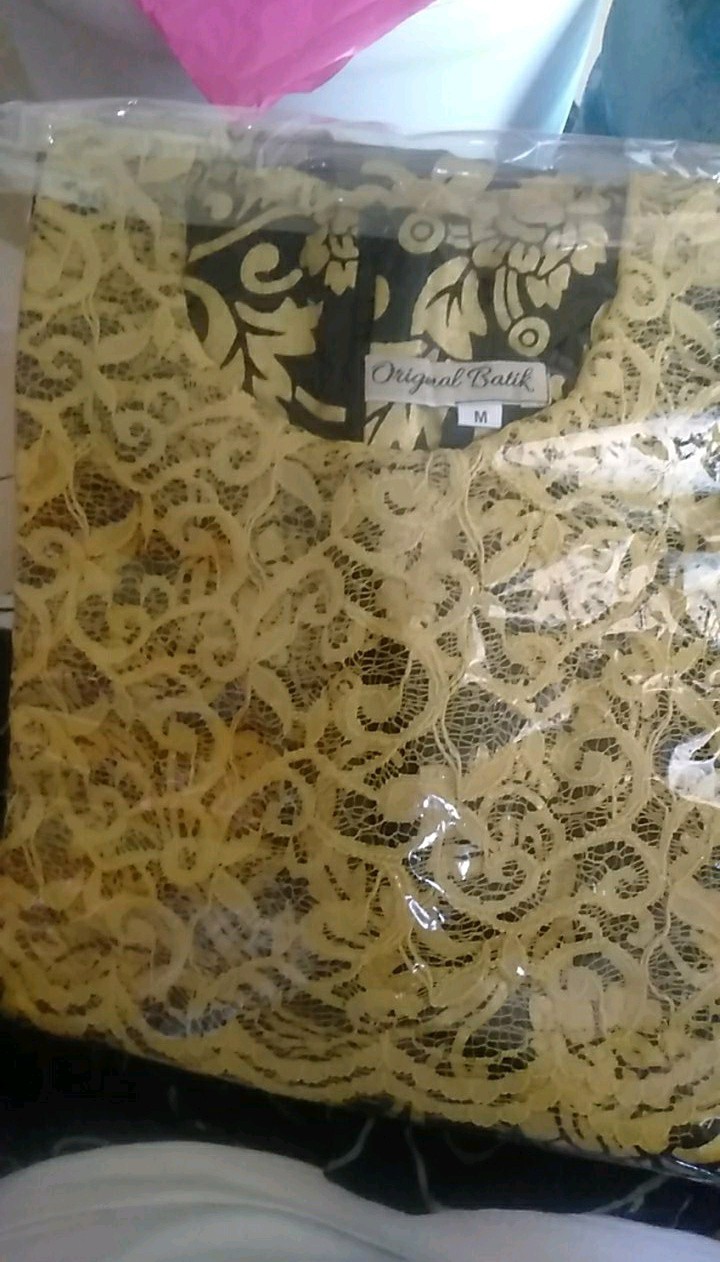 Couple Batik Dress Brokat Best Seller