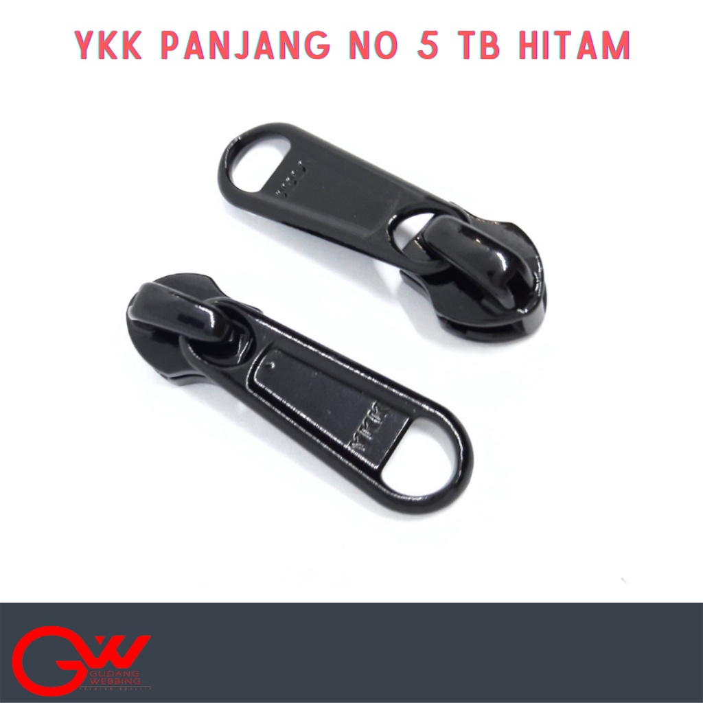 Kepala Risleting ( Head Zipper ) YKK No.5 TERBALIK