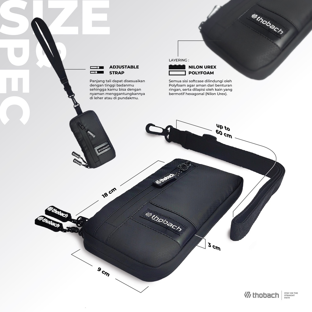 THOBACH-SLING POUCH WATERPROOF CORTEZ SLING PHONE