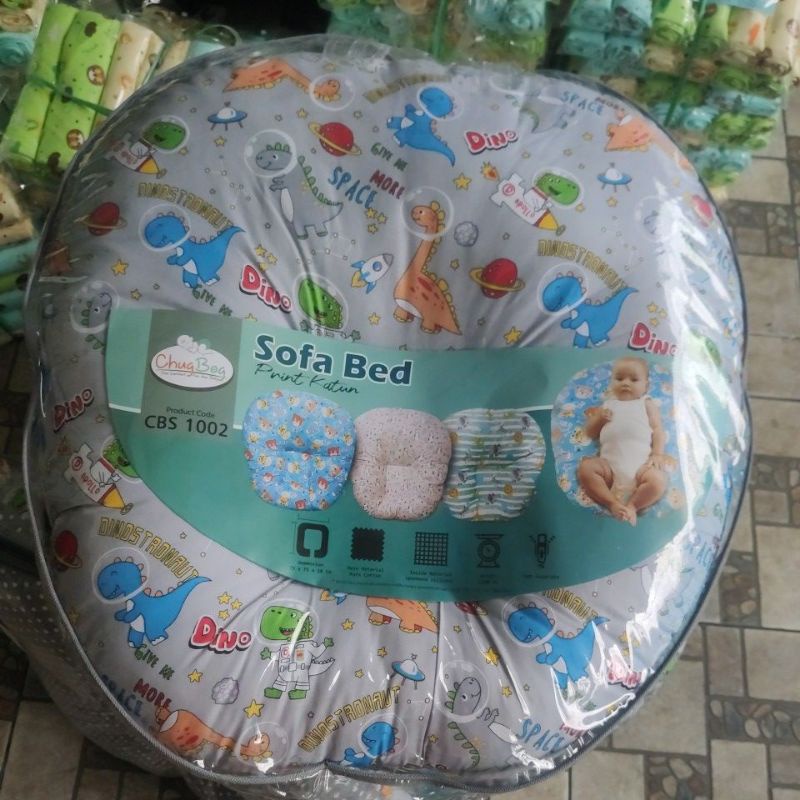 Chug Bog Sofa Bed bayi Print katun  CBS1002 n madagascar series