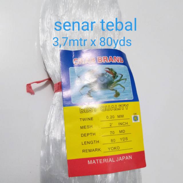 jaring ikan bahan jaring senar benang tebal
