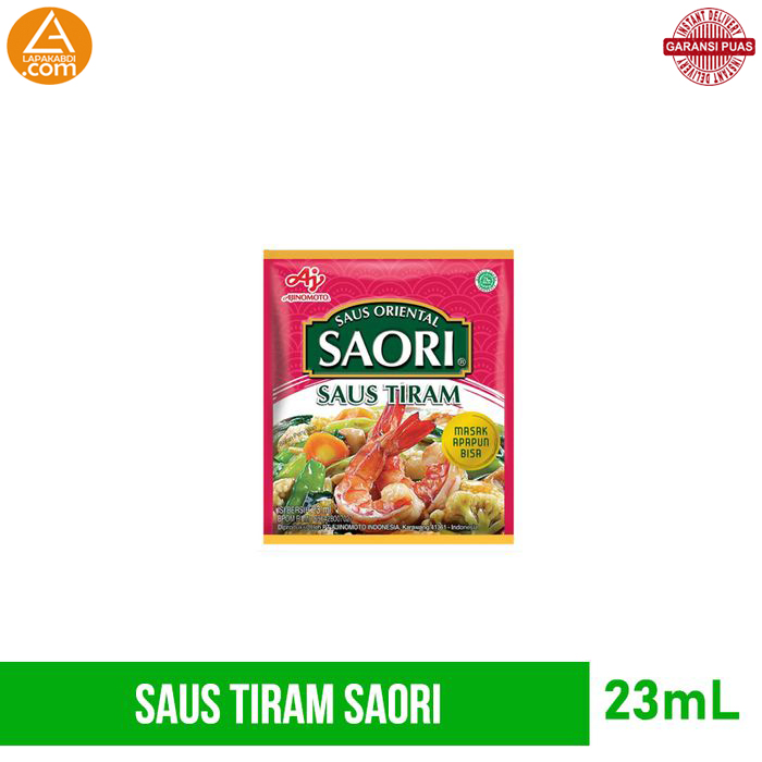 

Saori Saus Tiram Oriental Sachet 23Ml Bumbu Dapur & Bahan Masakan