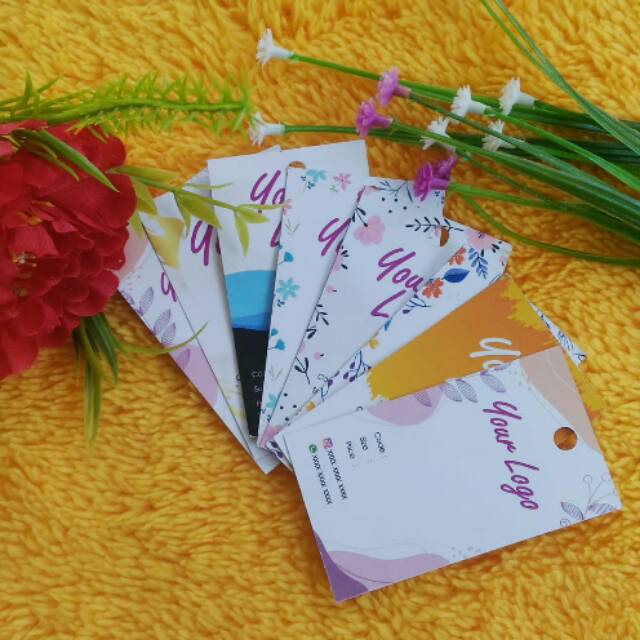 

HANG TAG / LABEL PRODUK / PRICE LABEL (Minimal Order 100 pcs)