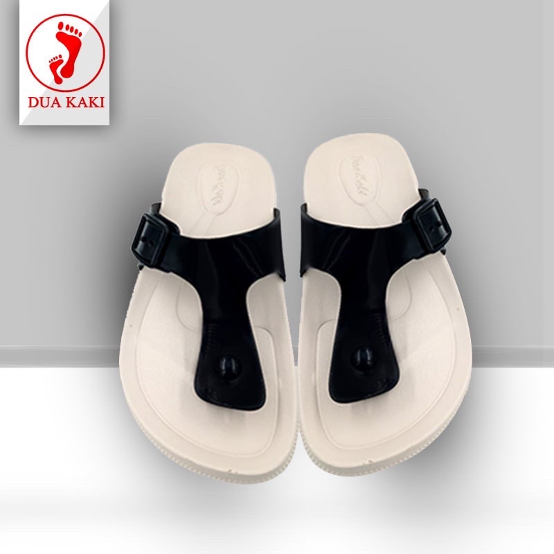 PROMO SANDAL DUA KAKI WANITA/SANDAL ANTI SLIP/SANDAL WANITA KOREA FC PROMO