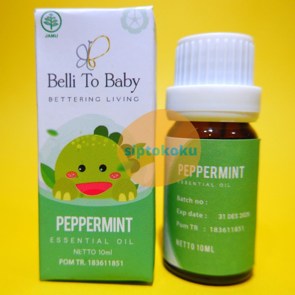 Belli To Baby Essential Oil Peppermint / Minyak Esensial / Aromaterapi / Esensial Oil Diffuser