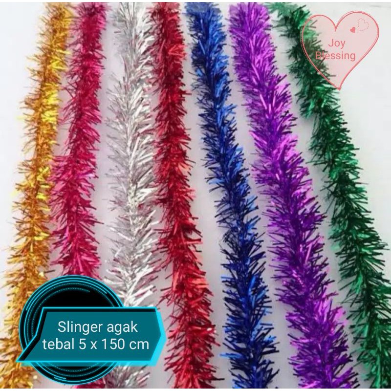 SLINGER TIPIS /SLINGER SALJU TUPAI LEBARAN IDUL FITRI NATAL/slinger putih