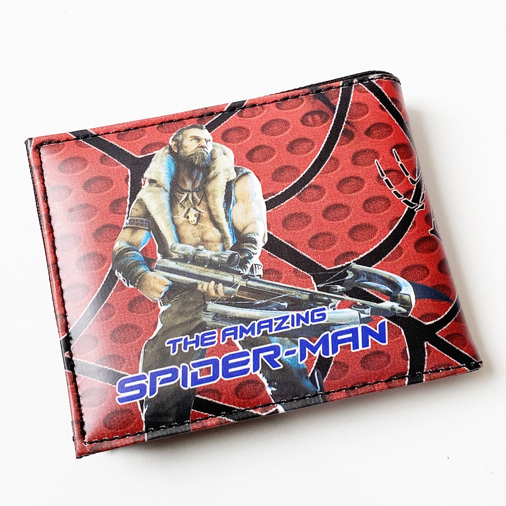 11.11&amp;12.12 BIG SALE!! Dompet Anak Laki Laki Dompet Karakter Spiderman Kulit Sintetis Terbaru+BOX