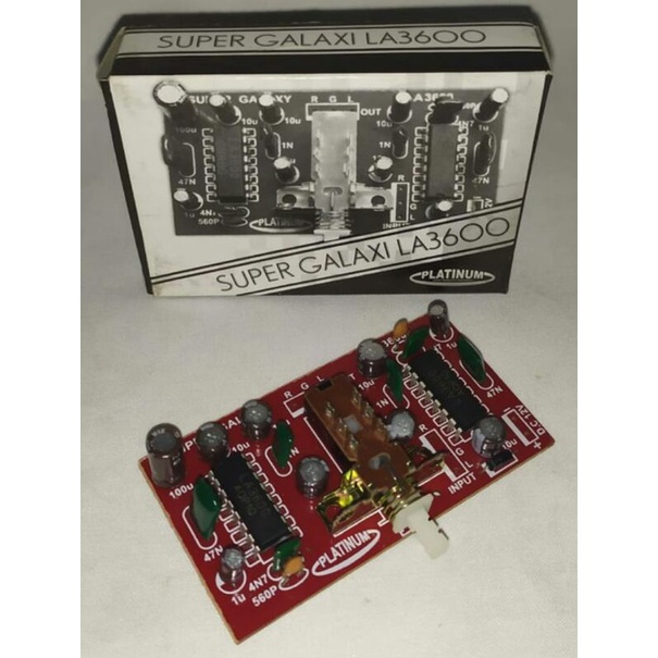 KIT SUPER GALAXI LA-3600 2 IC GALAXY 2 IC SUPER BASS TREABLE LA3600