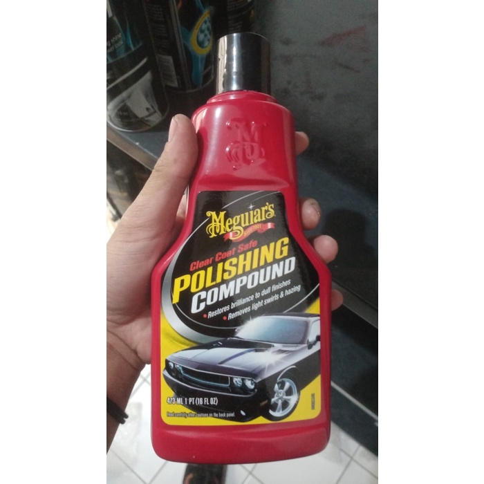 Meguiars-Meguiars Clear Coat Polishing Compoun d473 ml - Paint Colour