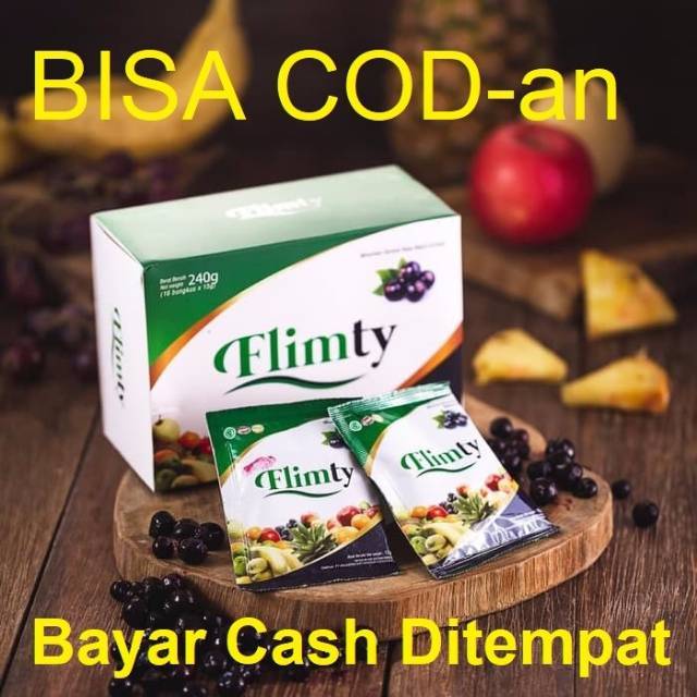 Flimty Suplemen Diet dan detox tubuh