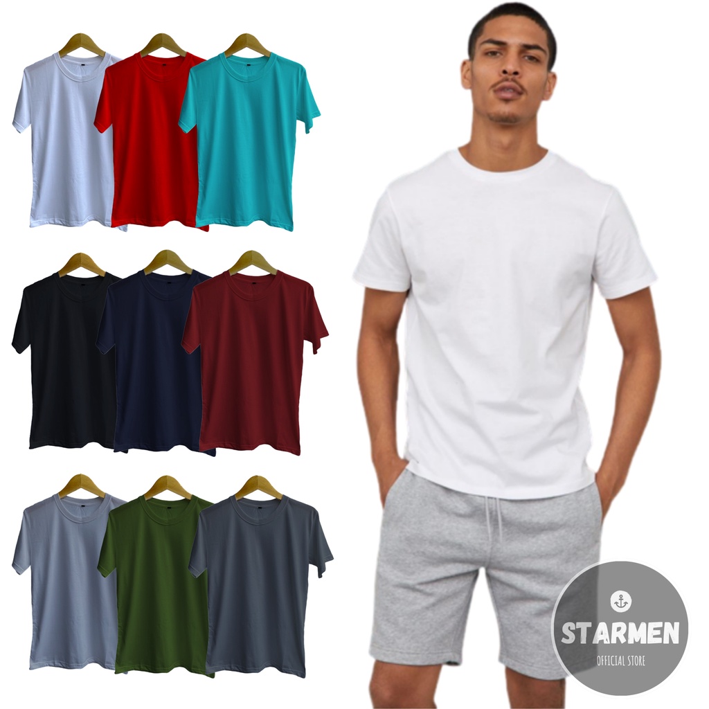 KAOS POLOS UNISEX , Kaos Pe , Bahan PE , M , L , XL , XXL / PAKAIAN PRIA WANITA / KAOS KEKINIAN / KAOS VIRAL / ATASAN COWOK CEWEK / KAUS OBLONG / TSHIRT TUMBRL TEE BASIC / KAOS DISTRO TERMURAH / BEST SELLER /KAOS ADEM / COTTON COMBED READYSTOCK STARMEN