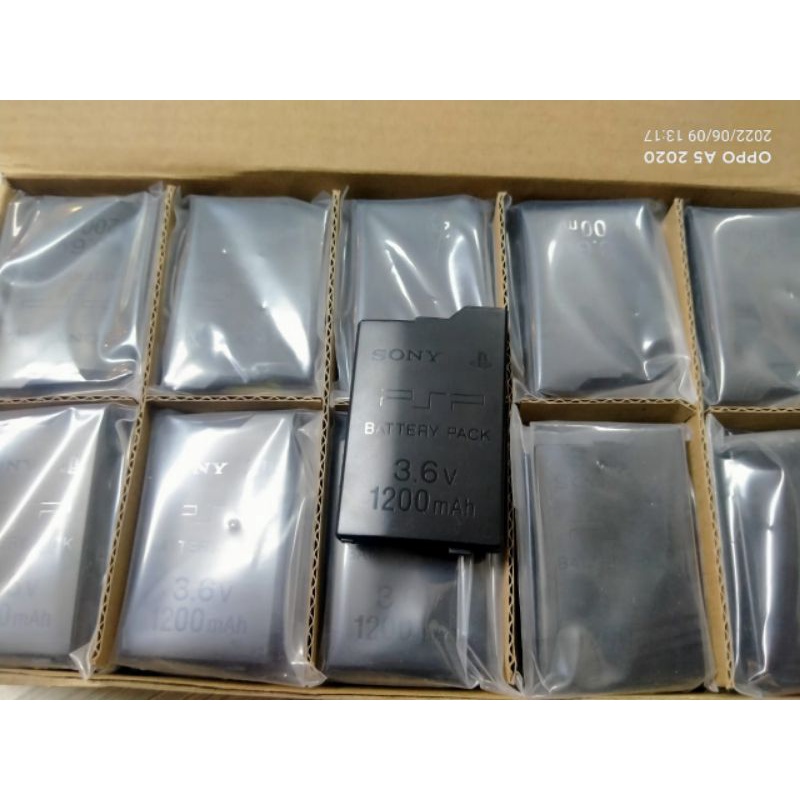 BATERAI BATERE BATTERY PSP SLIM SERI 2000 3000 OP ORIGINAL PABRIK