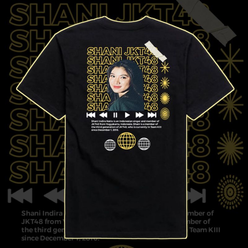 T-SHIRT SHANI JKT48 /KAOS JKT48