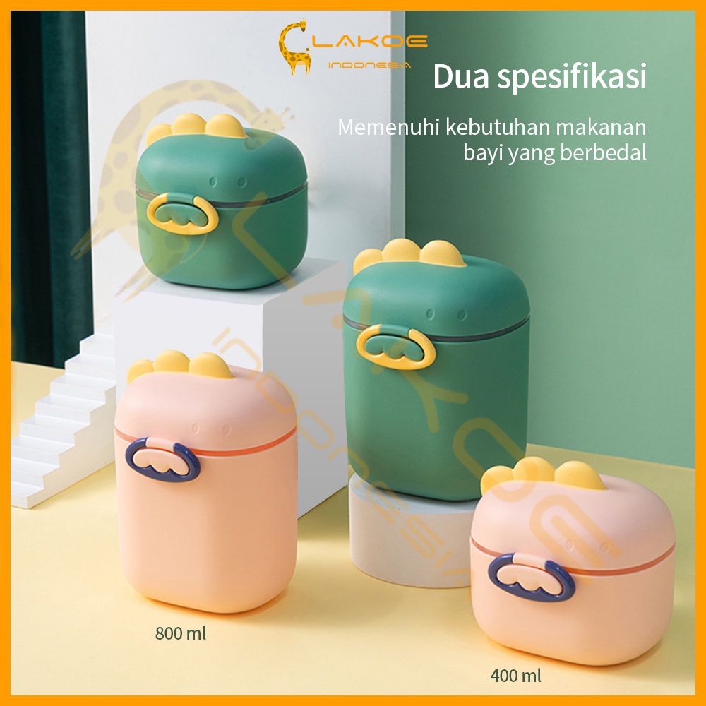 LAKOE Tempat kotak susu bubuk bayi milk powder container BPA FREE