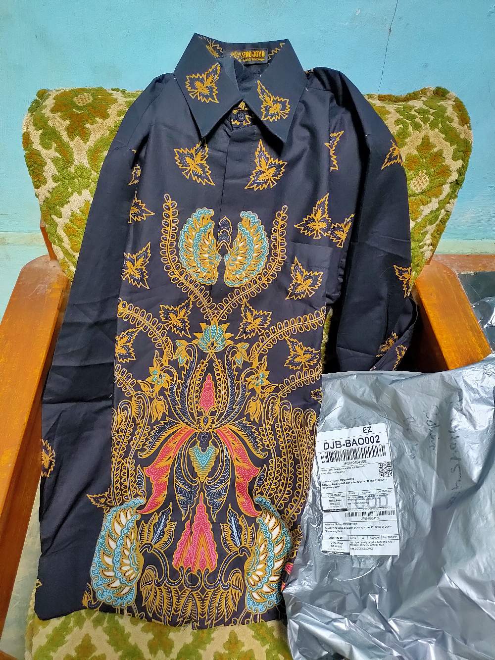 Kemeja Batik Pria Slimfit Terbaru Premium Modern Solo