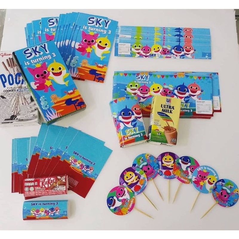 Label Ultah Dessert Table