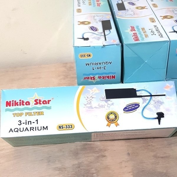 NIKITA STAR NS 333 / NS333 TOP FILTER AQUARIUM SET