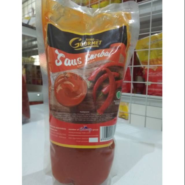 

Euro Gourmet saus sambal 1kg