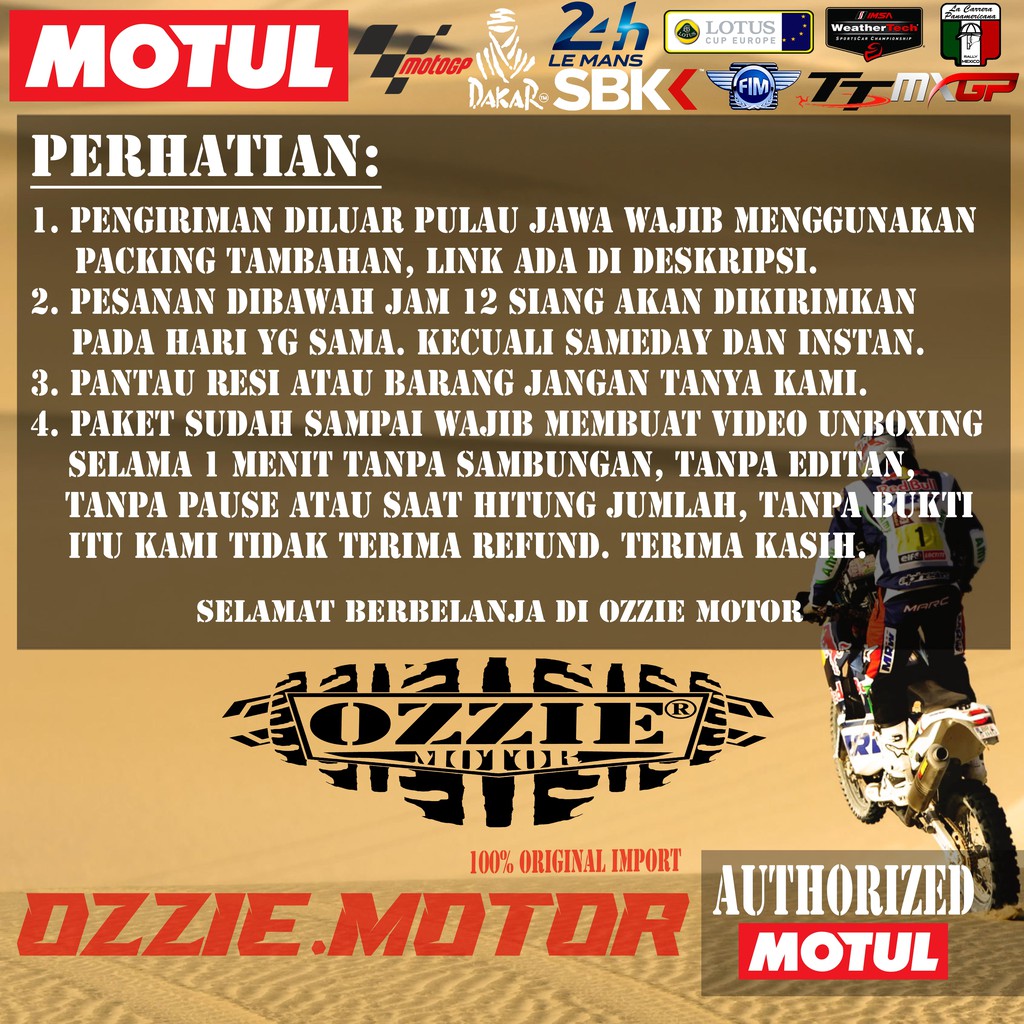 MOTUL 510 POWERLUBE 2T 1L 1000 ML  OLI SAMPING 2 TAK BUNDLING KANEBO atau GANTUNGAN KUNCI