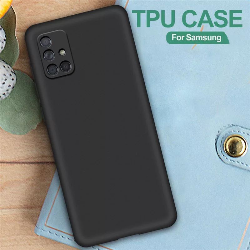 Case Samsung Galaxy A71 Case Slim Matte Protection Camera Original