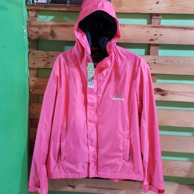 Jacket outdoor jaket flaminggo wild roses women series original