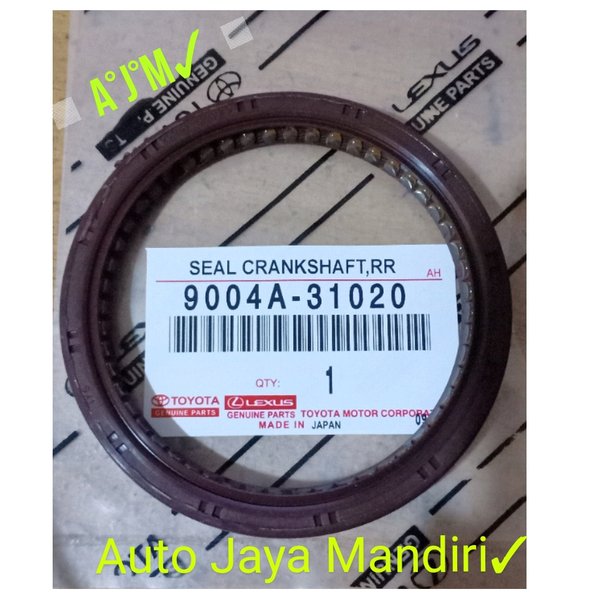 Oil seal kruk as seal crankshaft belakang Avanza Rush terios grand max agya ayla