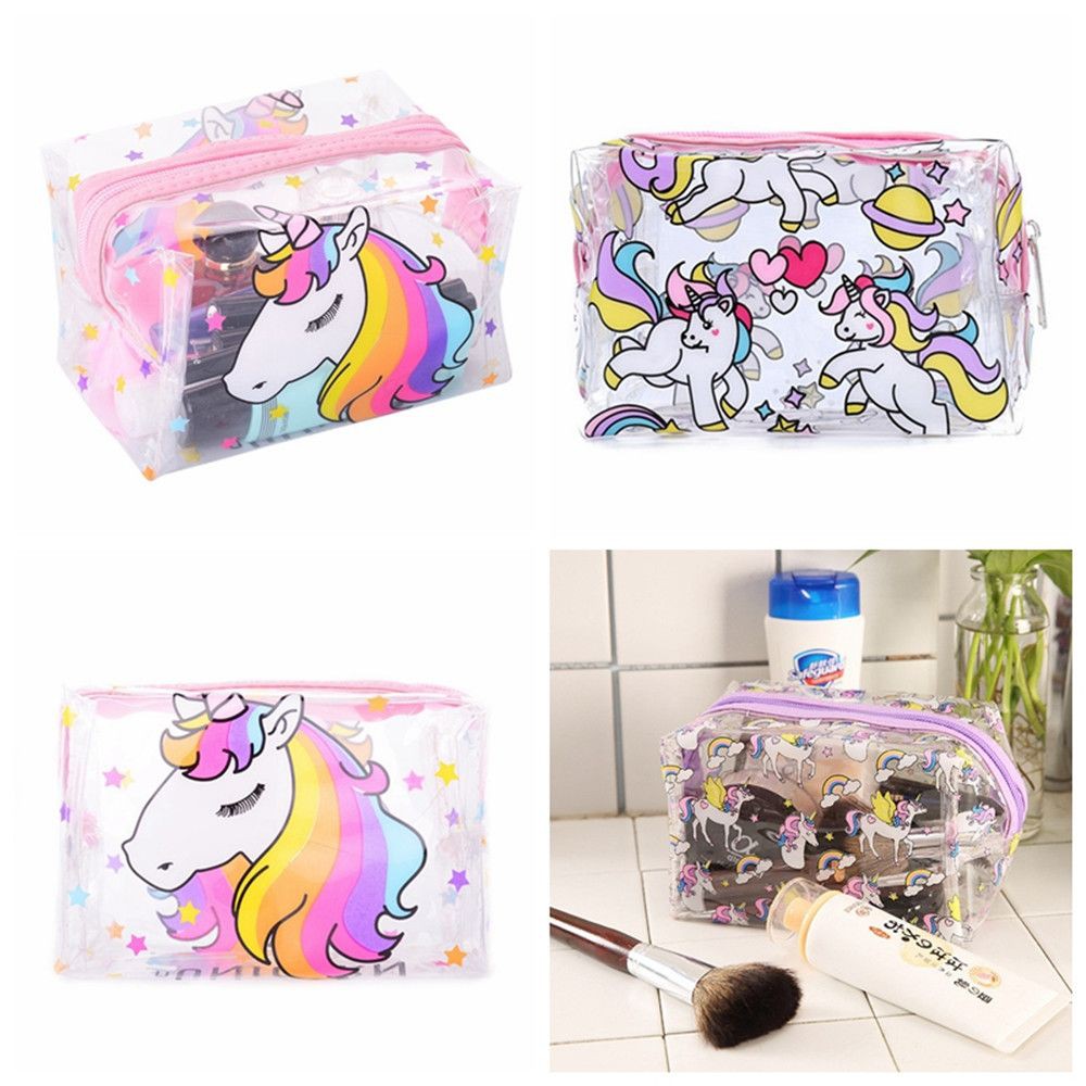 Tas Pouch Warna Candy Untuk Tempat Kosmetik Dan Peralatan Tulis