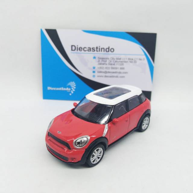RMZ City/RMZCity Mini Cooper S Countryman 1:64 (Tanpa Blister/Box)