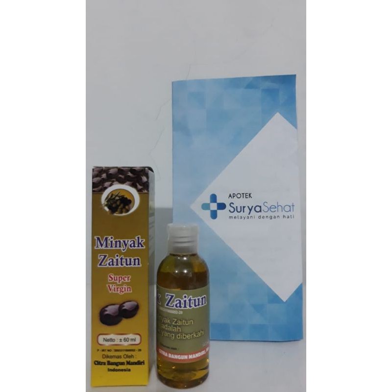 Minyak Zaitun Super Virgin CBM 30ml/60ml - Olive Oil