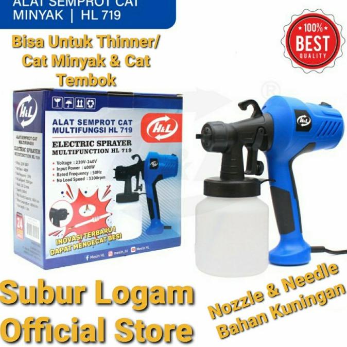 Electric Spray Gun HL 719 Alat Semprot Cat Elektrik H&L