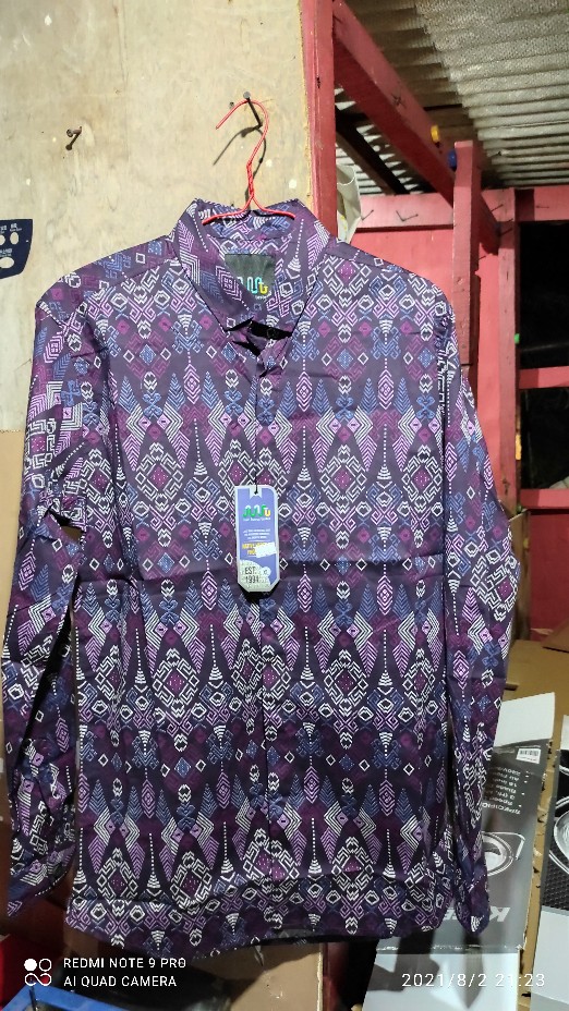 Dgm Fashion   New Arrival Distro Batik Pria Bordir Sogan Batikaf Notoarto Batik Ipnu-ippnu Hem Pria