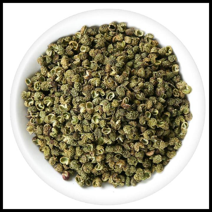 

Szechuan Green Pepper / Qing Hua Jiao / Sichuan Pepper Lada Hijau 100G