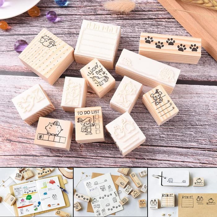 Wooden Stamp - Planner Stamp Series