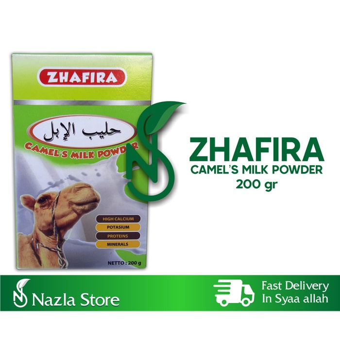 

ZHAFIRA CAMEL'S MILK POWDER