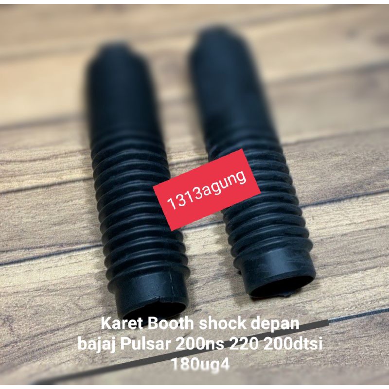Karet Booth cover shock depan bajaj pulsar 200ns 220 180ug4 200dtsi ug3